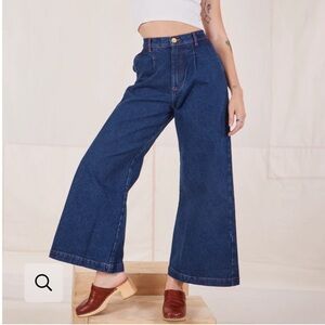 Big Bud Press Denim Trousers with Wide Leg